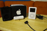 Apple Ipod 4th Generation Click Wheel Music MP3 Player with 1300+ songs Works!