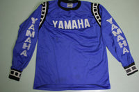 Yamaha Mesh Jersey Shirt Vintage 80's Motocross Dirt Bike Motorcycle Racing Long Sleeve