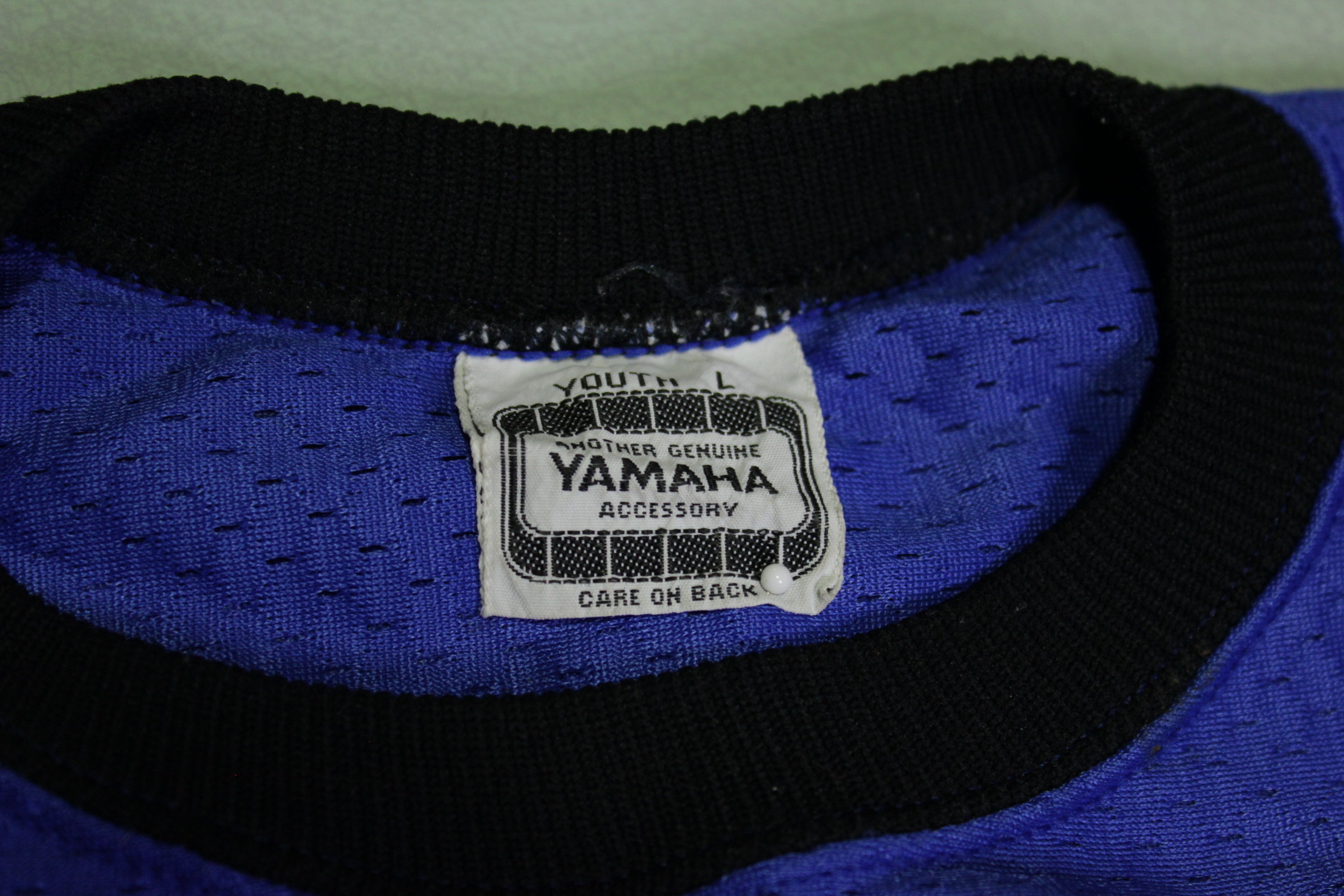 Yamaha Mesh Jersey Shirt Vintage 80's Motocross Dirt Bike