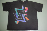 Body Coz Vintage 80's Space Geometry Futurama Single Stitch T-Shirt