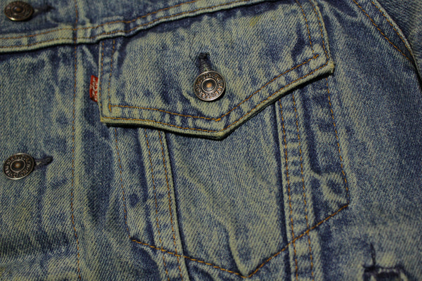 Levis 70506-0216 4 Pocket Type 3 Levis 80s Vintage Made in Canada Jean Jacket