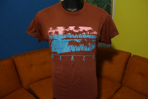 Beach Vintage 80's Hawaii Screen Stars Single Stitch Thin Major Motion T-Shirt