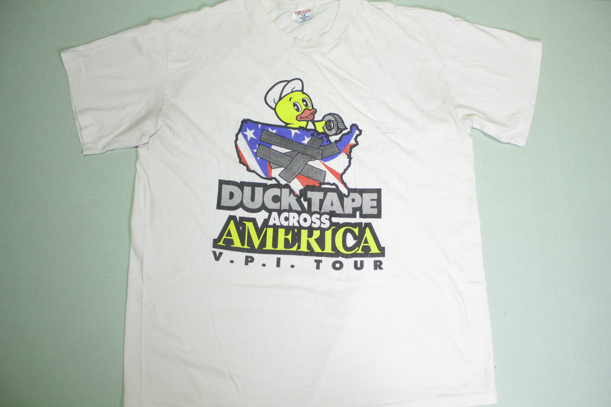 Duck Tape Across America VPI Tour Vintage 80's Hardware Single Stitch T-Shirt