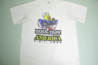 Duck Tape Across America VPI Tour Vintage 80's Hardware Single Stitch T-Shirt