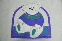 Grandma's Teddy Bear Vintage Stuffed Animal Gopher Sport 90's Sweatshirt