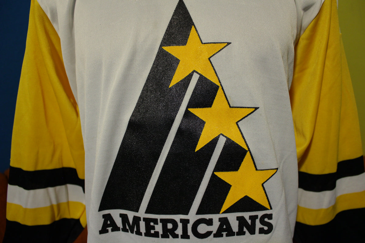 Tri-City Americans Vintage 1980's Practice Jersey. Original Authentic Logo! VERY RARE
