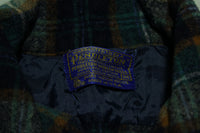 Pendleton Board 2 Pocket Long Sleeve Lumberjack Plaid 60s Button Up Flannel Shirt