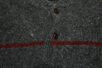 Pendleton 60s Wool Two Button Striped Vintage Sweater