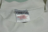 All Terrain Mountain Biking Rough It 90s Made in USA Single Stitch Oneita T-Shirt