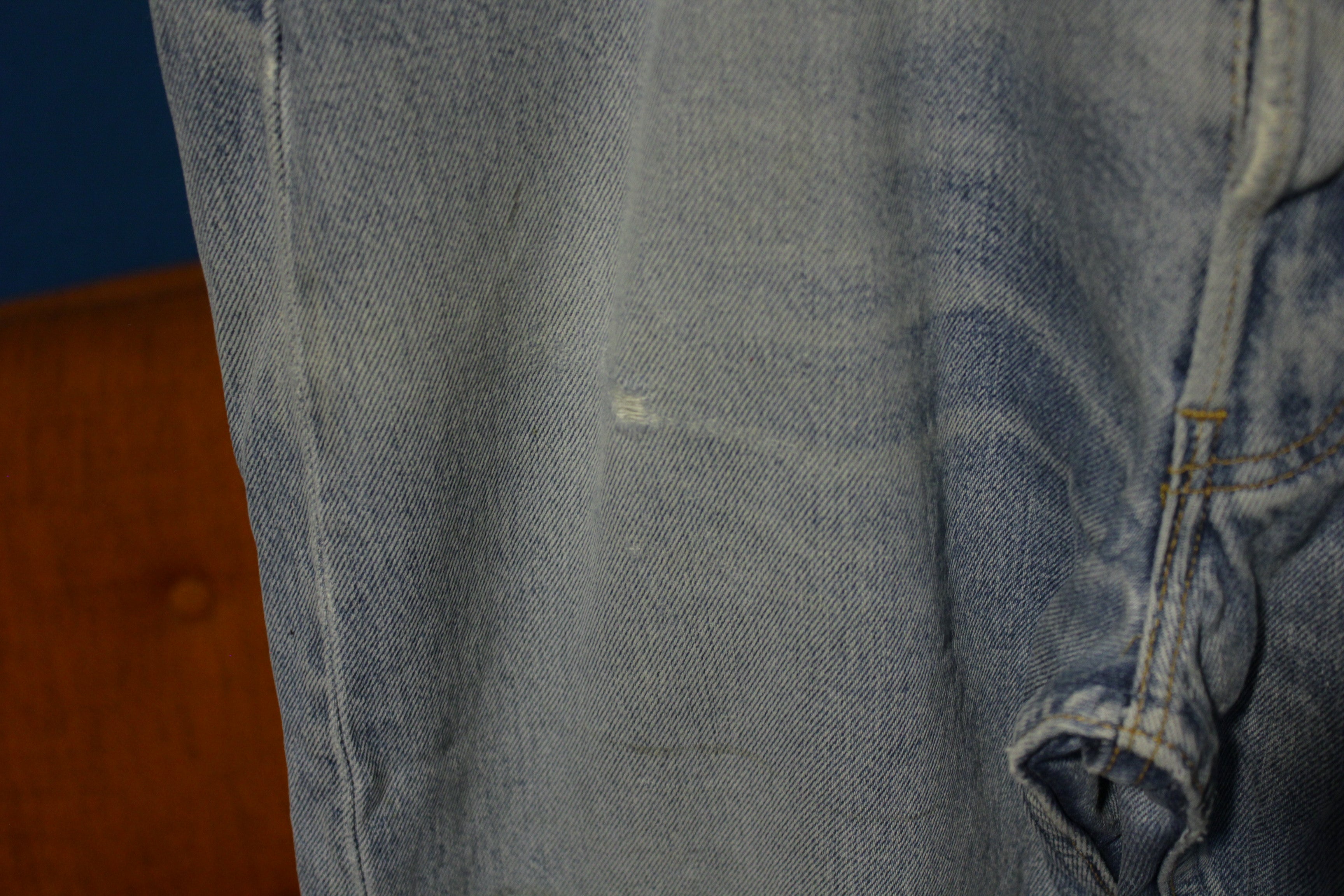 90s Levi's 501 repair made in USA - デニム
