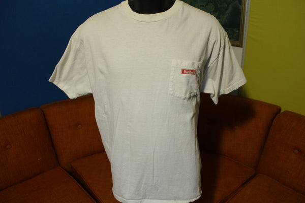 Marlboro Vintage 90's Country Store State Fair Rodeo Single Stitch Pocket T-Shirt