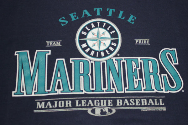 Seattle Mariners Team Pride Vintage 2002 Lee Sport Crewneck Sweatshirt
