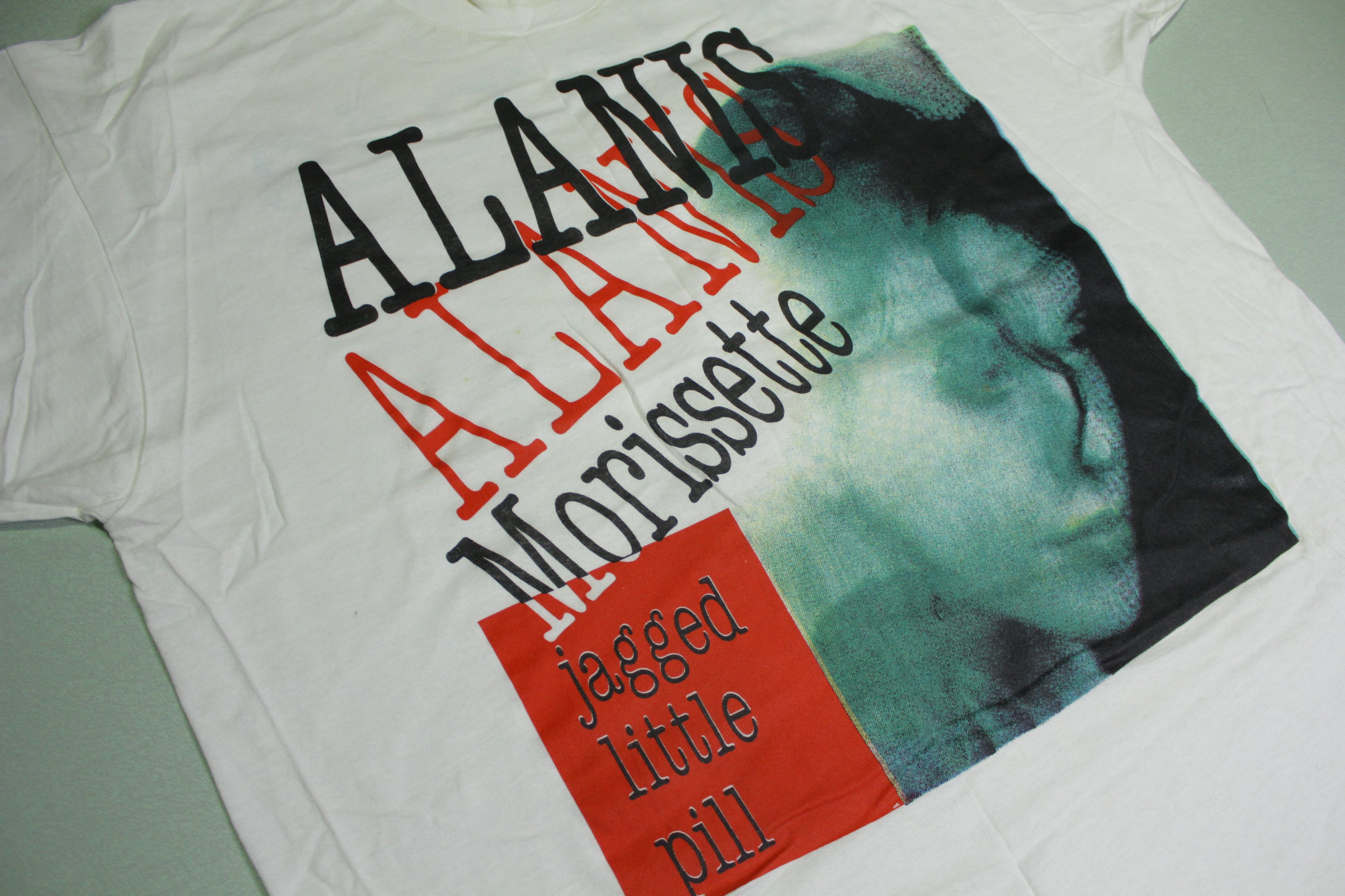 1990s Alanis Morissette Jagged Little high quality Pill Music Video Vintage Band Tshirt