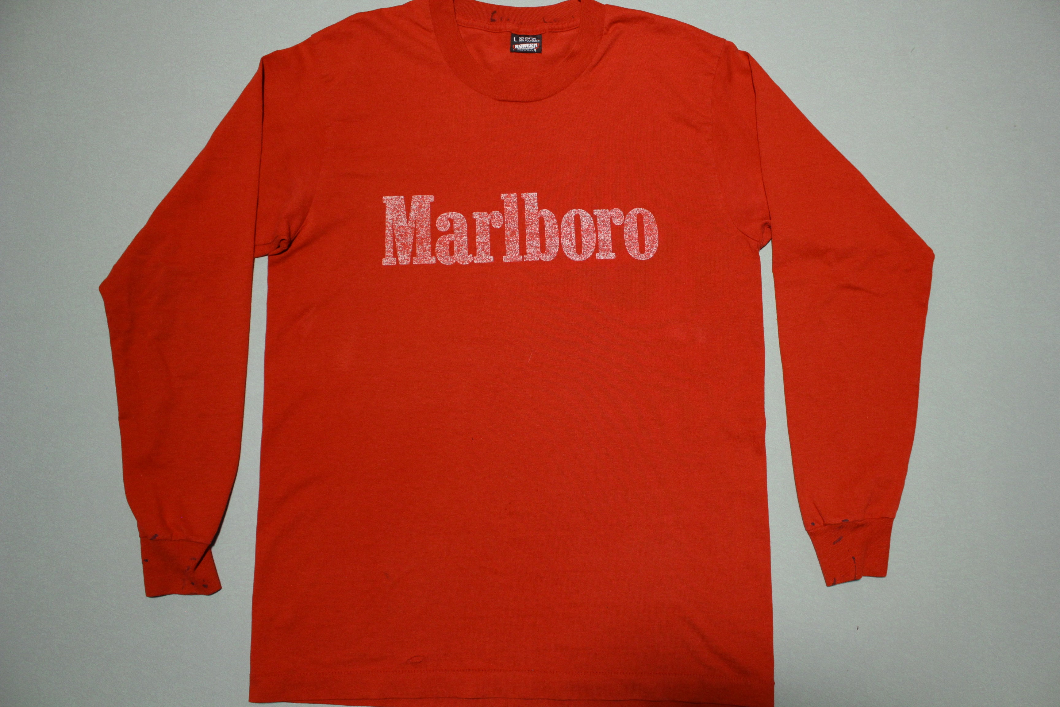 Marlboro Cigarettes Vintage Screen Stars 90's Single Stitch Long