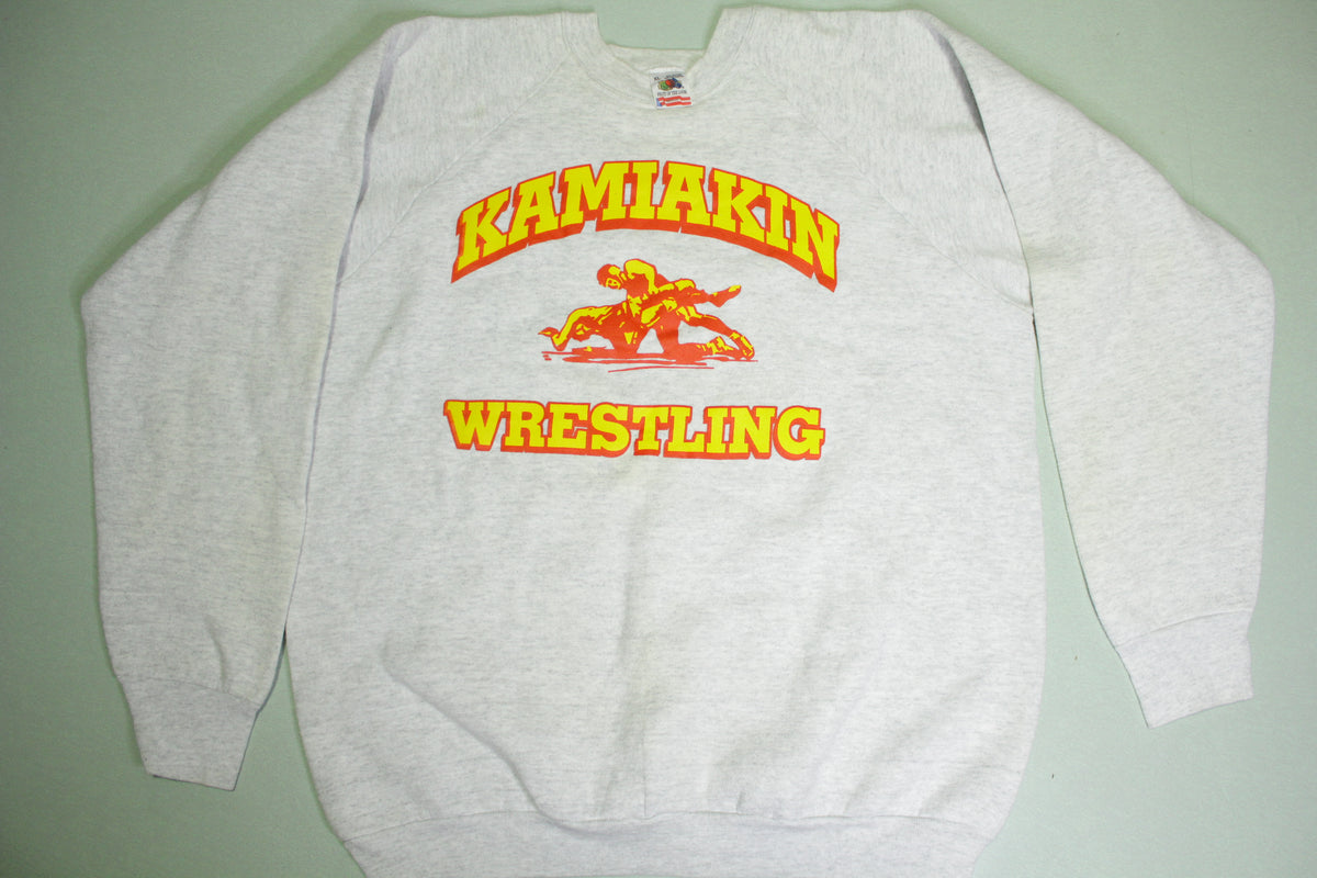 Kamiakin Braves Kennewick Wrestling Vintage 90's FOTL Crewneck Sweatsh –  thefuzzyfelt