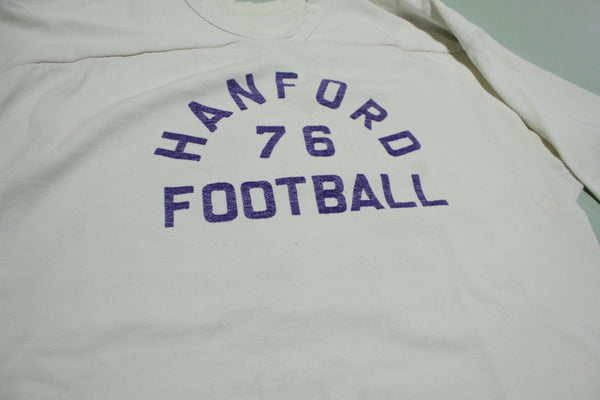 Hanford High School Falcons Vintage 1976 70s Football Jersey T-Shirt