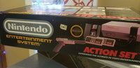 1985 Nintendo NES-001 Vintage 80s Action Set Console Original Printing Gray Zapper Gun